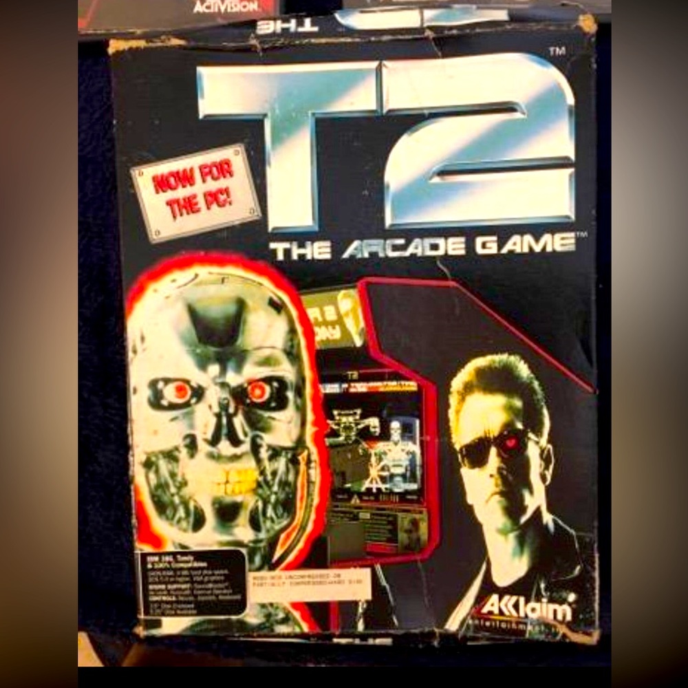 1992 T2 Terminator The Arcade Game For PC Play. Floppy Disk